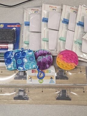 Lot Of New School Supplies Teacher Supplies Expo Markers Decor Organization